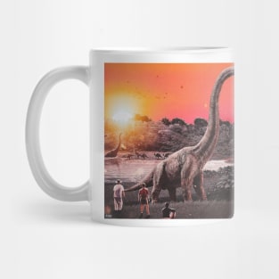 la vida se abre camino braquiosaurio Mug